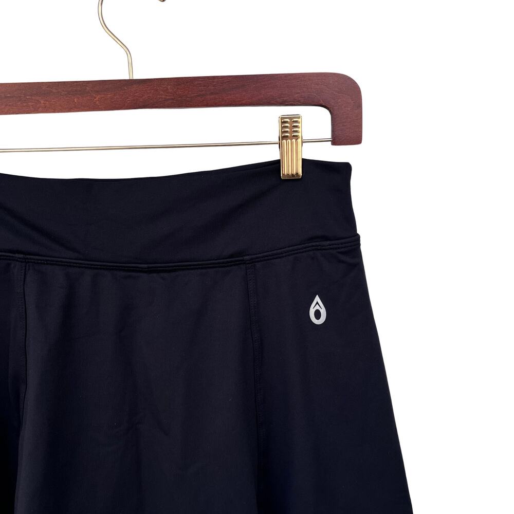 DonaJo Black Athletic Skort Pickleball Tennis Running Golf Pocket Shorts 2 - Picture 4 of 9